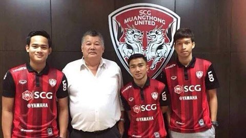 Bộ 3 tuyển thủ U23 Thái Lan tháo chạy tới á quân Thai Premier League