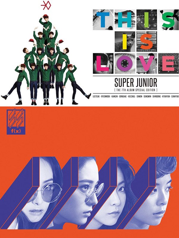 Bìa đĩa của các nhóm Kpop đoạt giải thưởng thiết kế
