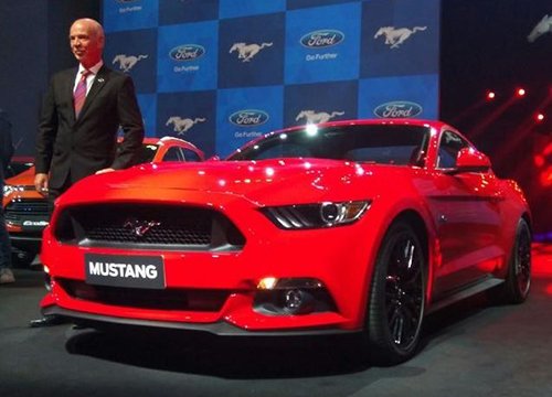 Hãng Ford ra mắt mẫu xe Mustang với nhiều cải tiến ở Ấn Độ