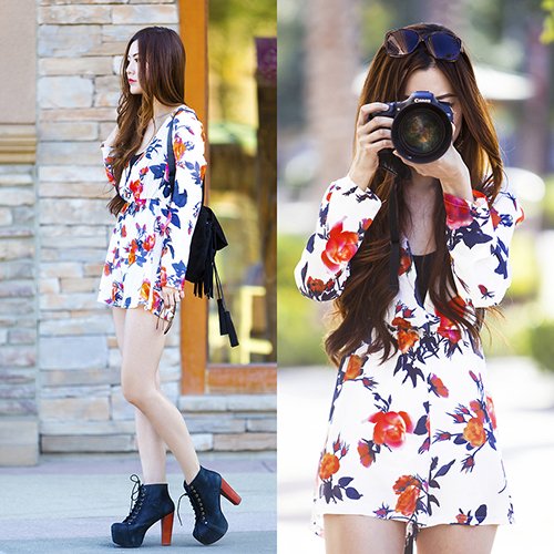 Xuống phố cuối tuần với váy áo rực rỡ sắc màu như fashionista