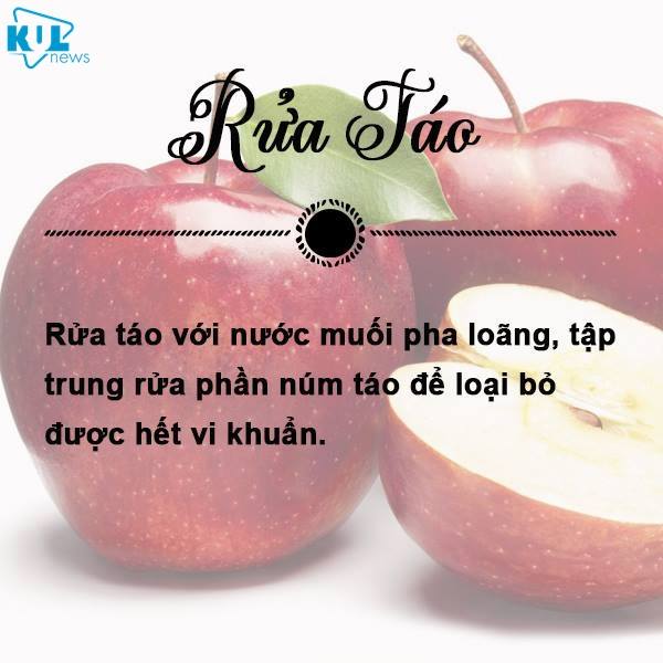 Mẹo rửa trái cây sạch hết độc