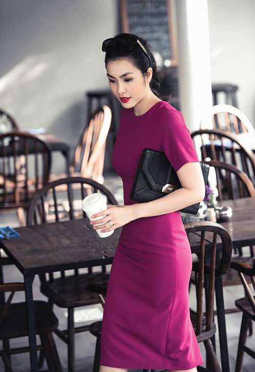 "Chia tay" showbiz, Hà Tăng vẫn "hút hồn" với style thanh lịch