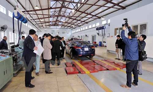 Xưởng công nghệ ôtô hiện đại phục vụ đào tạo nghề tại Hà Nội