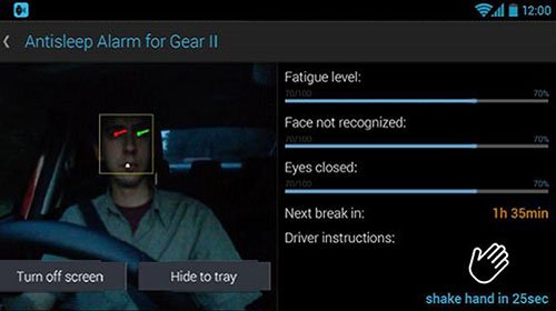 Công nghệ cảnh báo tài xế ngủ gật khi lái xe