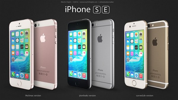 Ba mẫu thiết kế iPhone 5SE dựa vào các thông tin rò rỉ khác nhau