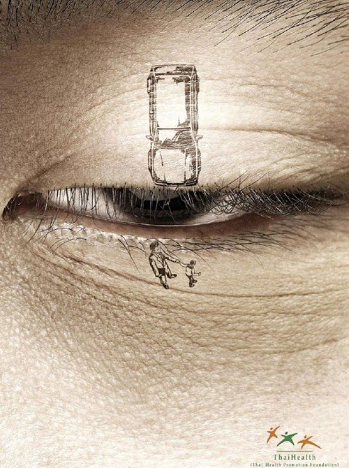 Loạt hình ám ảnh đánh động trái tim hàng triệu người lái xe