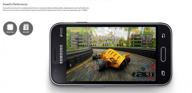 Samsung ra smartphone siêu rẻ Galaxy J1 Mini