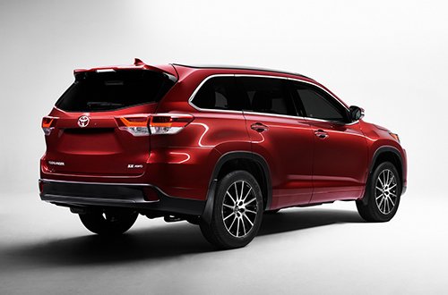 Toyota Highlander 2017 lộ diện