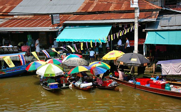 Khám phá chợ nổi Amphawa Bangkok