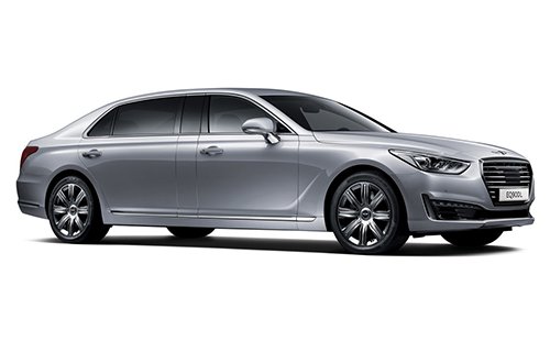 Genesis vén màn mẫu EQ900L trước thềm New York Auto Show 2016