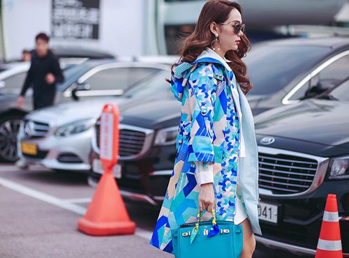 Minh Hằng sành điệu, sang chảnh với thời trang đường phố