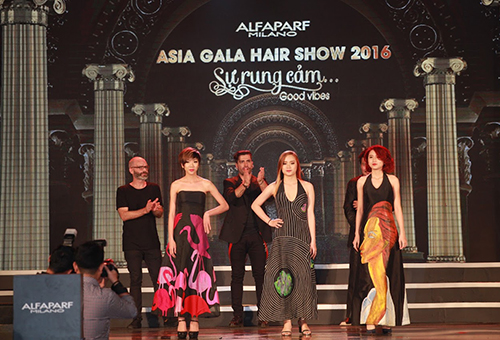 Mãn nhãn show thời trang tóc châu Á lần đầu tổ chức ở Việt Nam