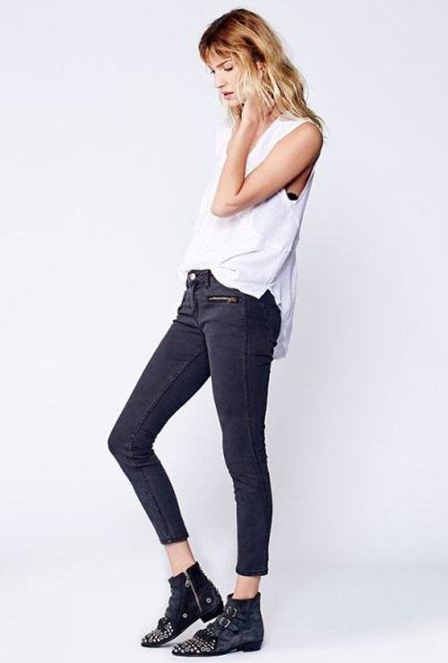 Skinny jean tôn dáng nâng mông mẩy chắc quyến rũ