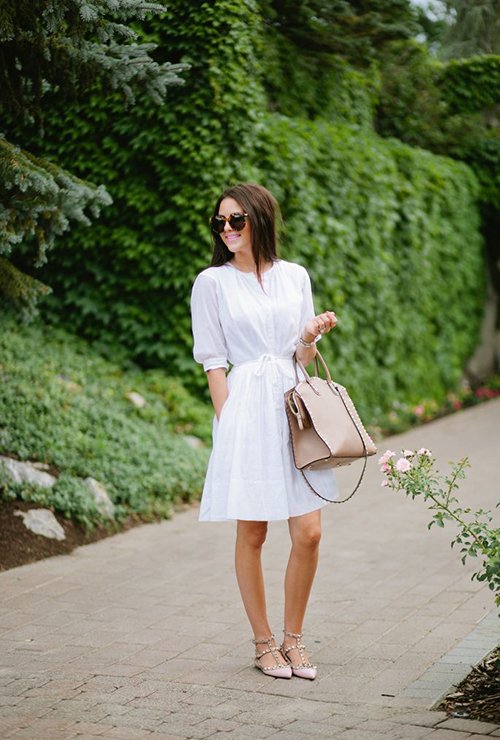 Muôn kiểu váy trắng giúp bạn xinh như thiên thần khi hè về