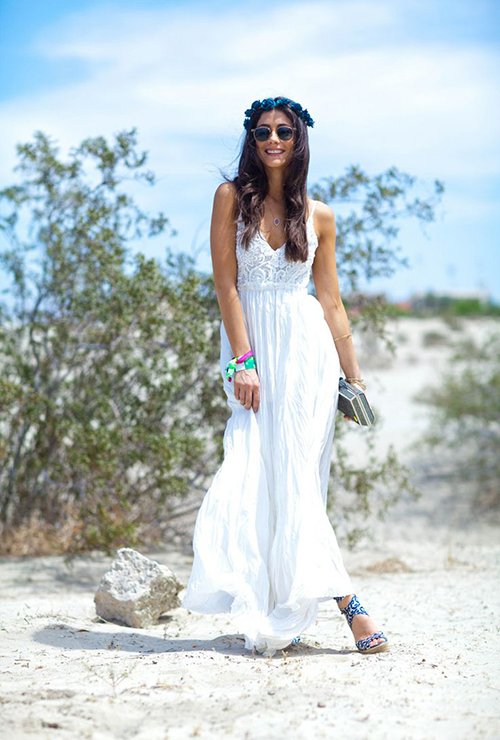 Muôn kiểu váy trắng giúp bạn xinh như thiên thần khi hè về