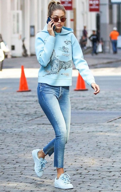 Học lỏm gu thời trang đẹp miễn chê của siêu mẫu Gigi Hadid