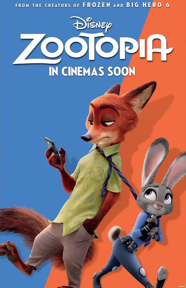‘Zootopia’ là phim ăn khách nhất quý đầu năm 2016