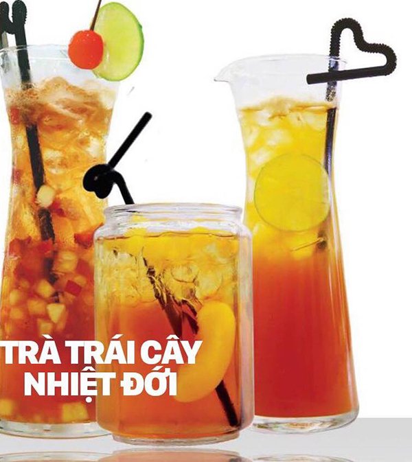 5 loại trà mát lạnh giải nhiệt mùa hè