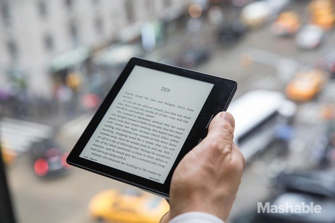 Amazon Kindle Oasis ra mắt với thiết kế mỏng, giá cao
