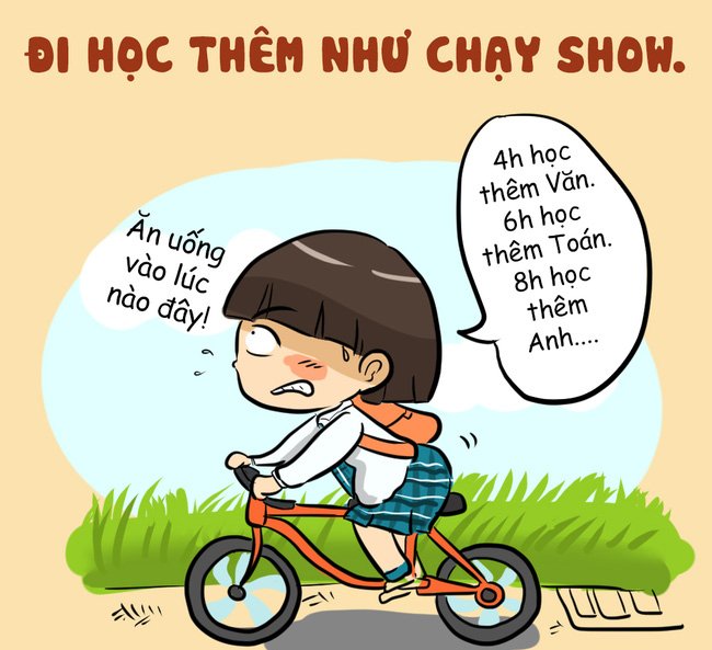 Nếu đang là học sinh cuối cấp 3, chắc chắn bạn sẽ hiểu hết những nỗi khổ này!