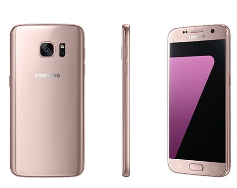 Galaxy S7, S7 edge thêm màu vàng hồng