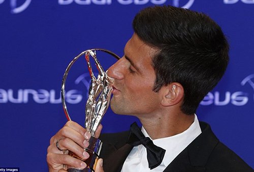 Vượt mặt Messi, Novak Djokovic lần thứ 3 giành "Oscar thể thao"
