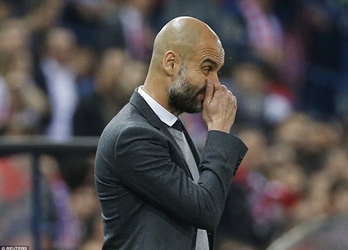Pep Guardiola đổ lỗi cho học trò sau thất bại của Bayern Munich