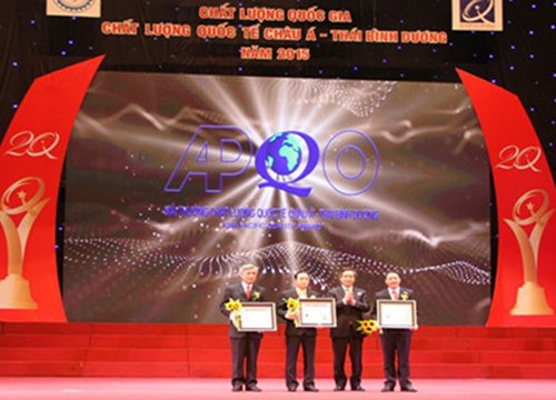 80 doanh nghiệp được trao Giải thưởng Chất lượng năm 2015
