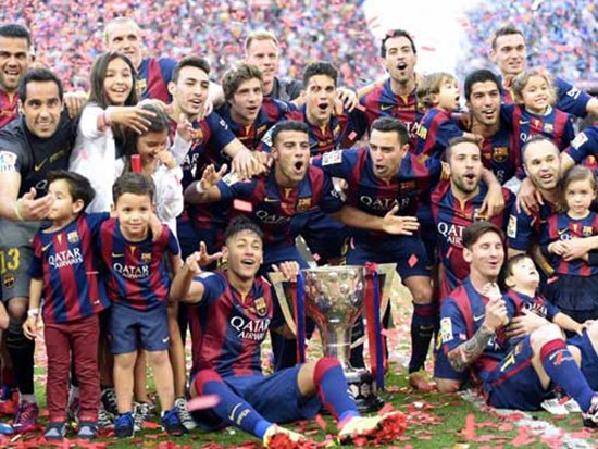 Barca đua vô địch Liga: Điềm lành vòng cuối