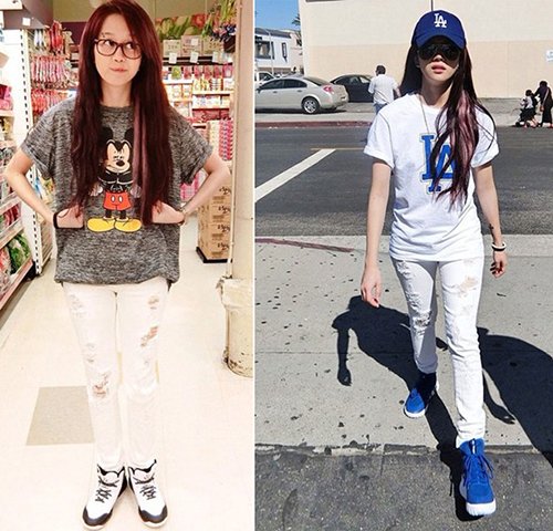 Soi gu thời trang cực đẹp và cá tính của hot Vlogger An Nguy