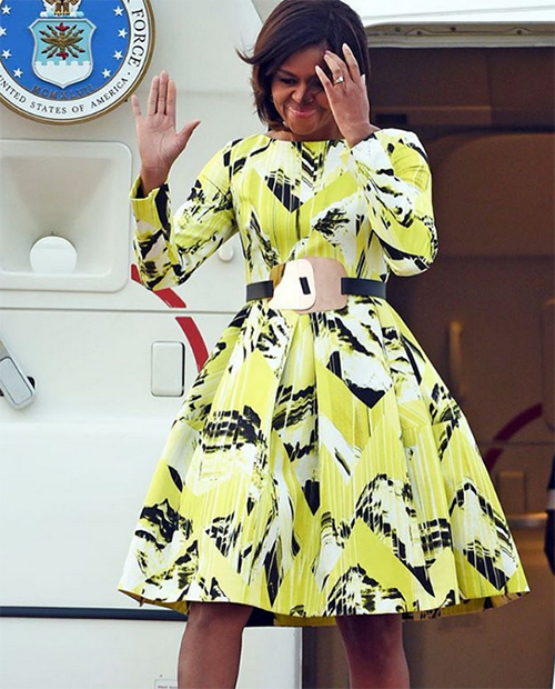 Phong cách "biết nói" của Đệ nhất phu nhân Mỹ Michelle Obama