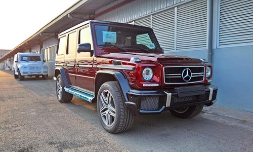 Khách hàng Việt chi thêm 700 triệu Đồng cho màu sơn "lạ" trên Mercedes G63 AMG