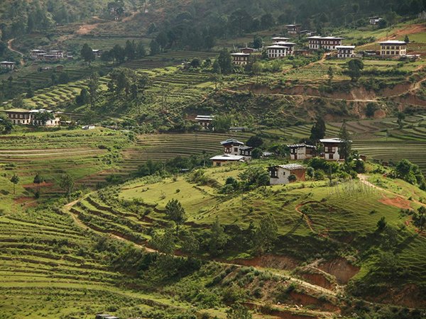 Hình ảnh quốc gia Phật giáo Bhutan thanh bình