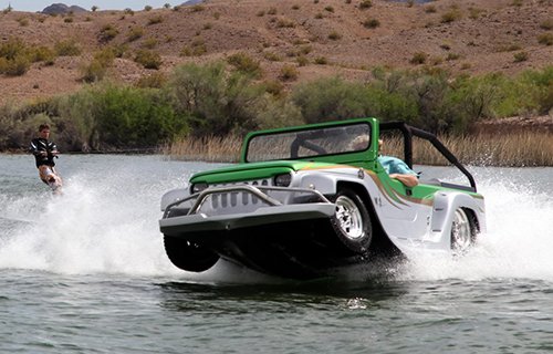 WaterCar Panther - Chiếc xe đa năng vừa bơi dưới nước vừa đi trên cạn