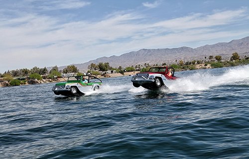 WaterCar Panther - Chiếc xe đa năng vừa bơi dưới nước vừa đi trên cạn