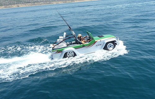 WaterCar Panther - Chiếc xe đa năng vừa bơi dưới nước vừa đi trên cạn