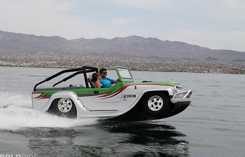 WaterCar Panther - Chiếc xe đa năng vừa bơi dưới nước vừa đi trên cạn