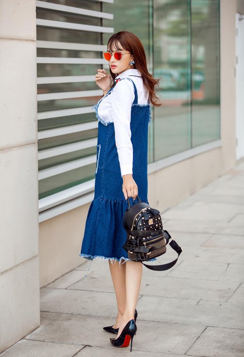 Hương Giang Idol sexy với váy áo hot trend