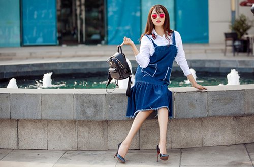 Hương Giang Idol sexy với váy áo hot trend