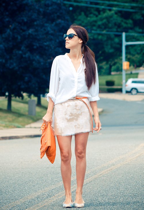 4 cách phối đồ nổi bật với trang phục màu cam quyến rũ