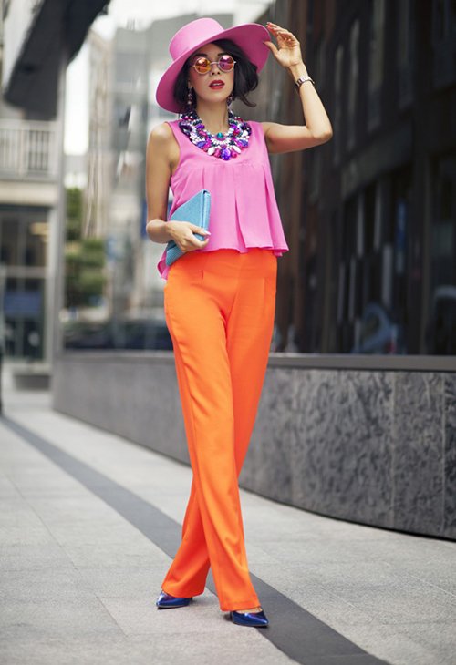 4 cách phối đồ nổi bật với trang phục màu cam quyến rũ