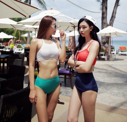 Những bộ bikini kín đáo cho nàng bớt ngại ngùng