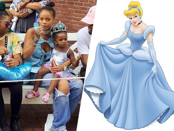 5 bộ cánh của Rihanna mang cảm hứng công chúa Disney