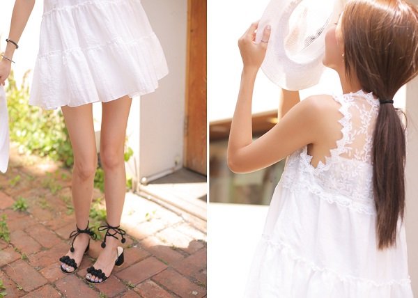 Lựa chọn váy trắng cho cô nàng tuổi teen giúp xua tan nắng hè
