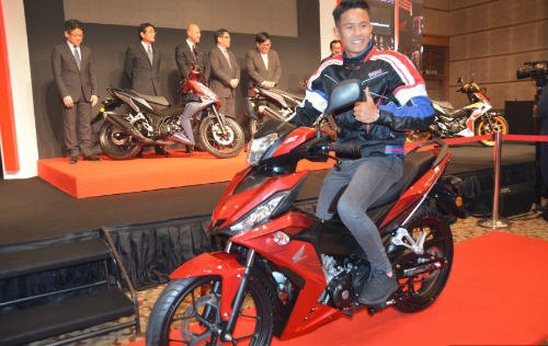 Honda Winner 150 bản Respol ra mắt ở Malaysia