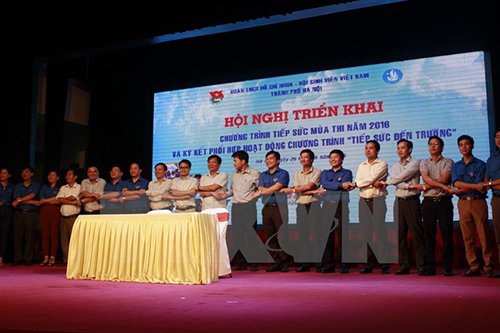 Khởi động chương trình “Tiếp sức mùa thi” năm 2016 tại Hà Nội