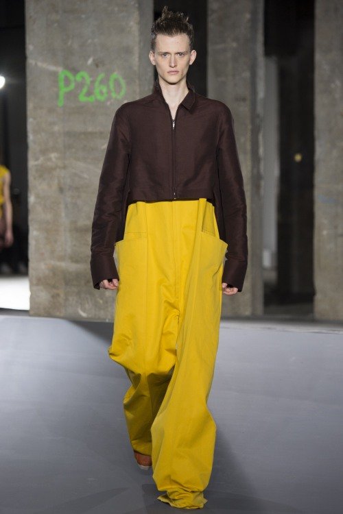 Rick Owen lăng xê quần ống rộng cho nam