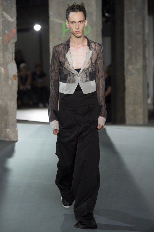 Rick Owen lăng xê quần ống rộng cho nam