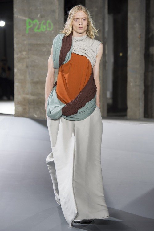 Rick Owen lăng xê quần ống rộng cho nam