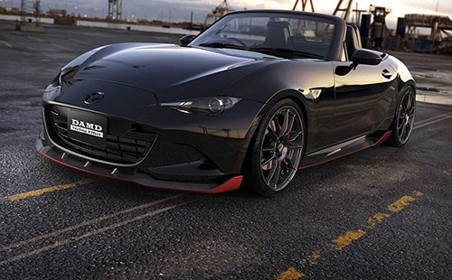 DAMD “phù phép” xe thể thao Mazda MX-5 Miata phiên bản Batman